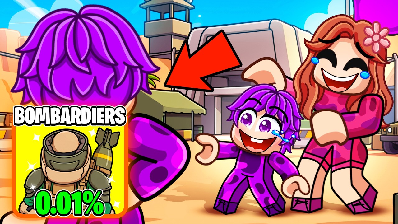 I Pretended to be a NOOB then used 0.1% BOMBARDIERS in Military Army Tycoon