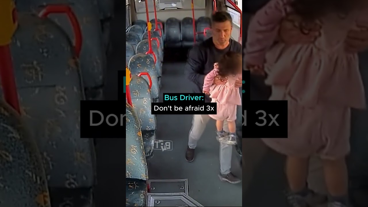 Baby Gets On Buss!