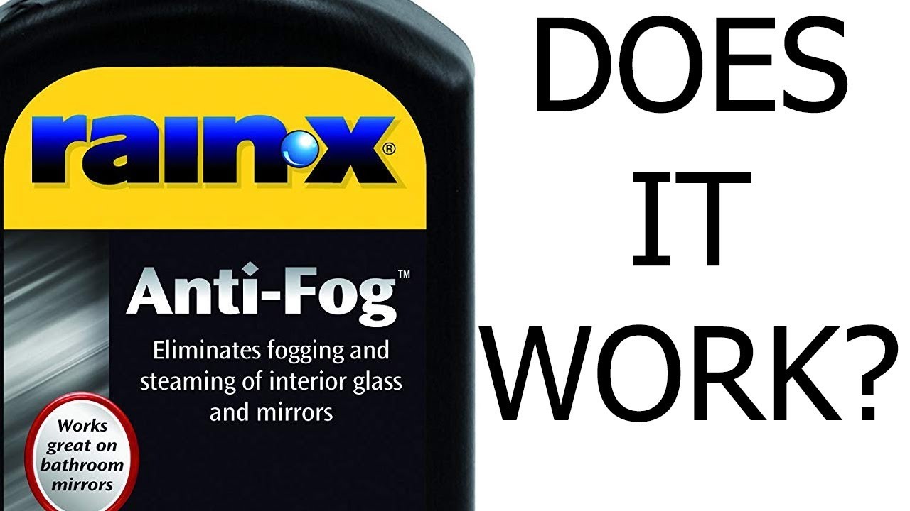 Rain X Anti Fog & Rain Repellent & Winshield Wonder - AS SEEN ON TV 