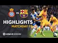 Highlights RCD Espanyol vs FC Barcelona (2-2)