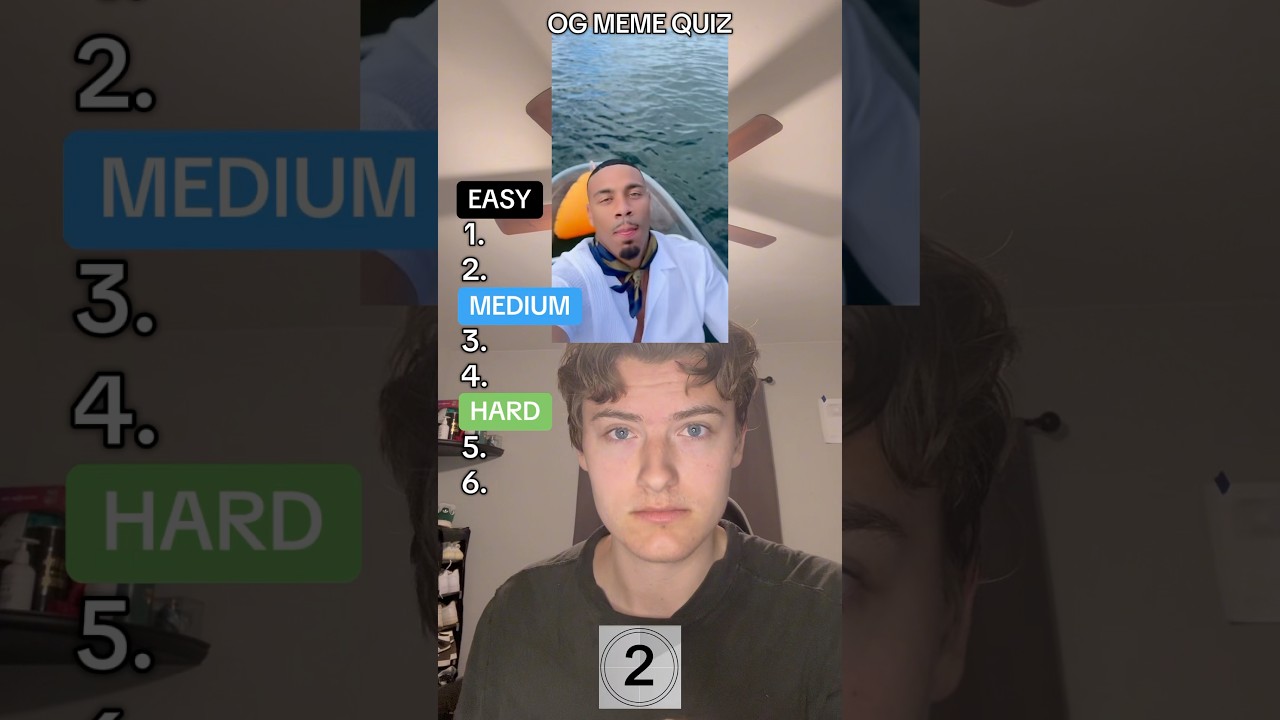 2022 OG MEME QUIZ 