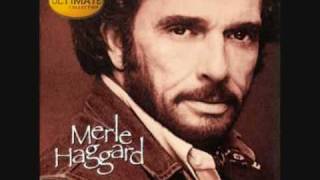 Video thumbnail of "Merle haggard ~ Tonight the bottle let me down"