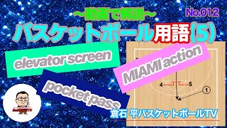 【動画解説】バスケットボール用語辞典 (5)