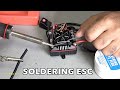 Soldering esc wiring on hobbywing xerun rx8