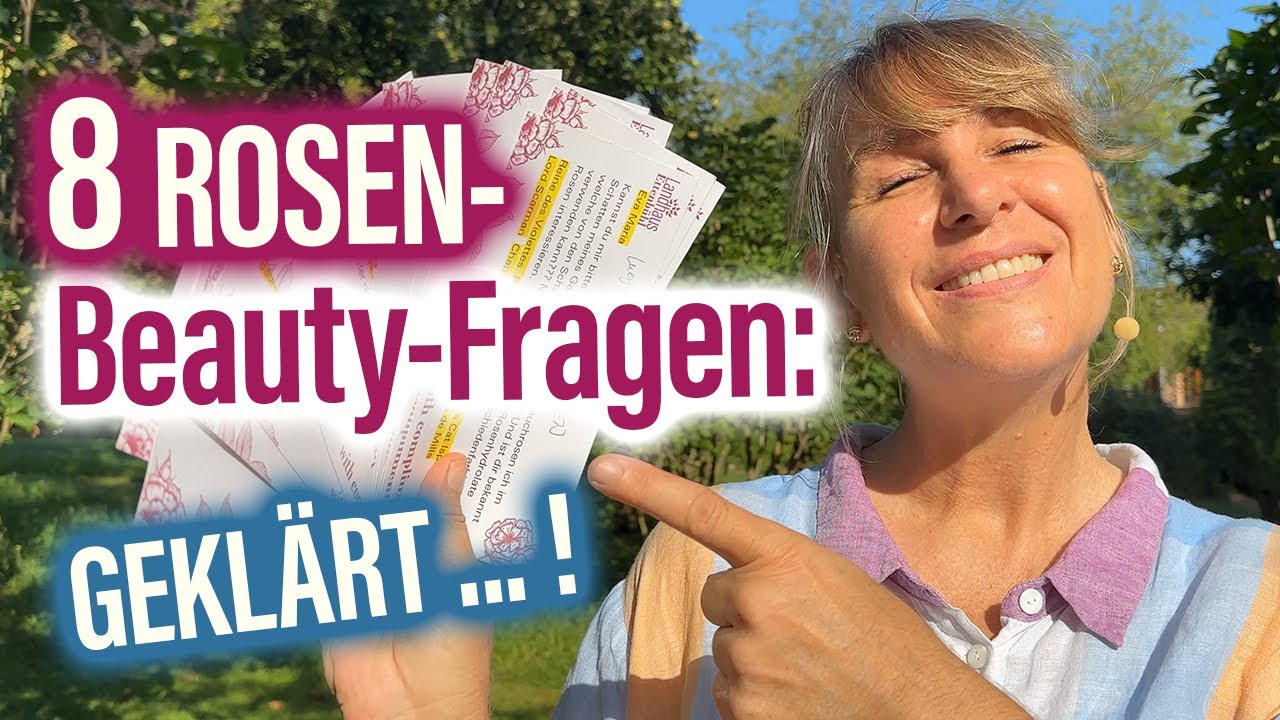 Rosenpflege nach Hitzewelle \°/ 🌞🌸🌞ROSEN schneiden, gießen, düngen