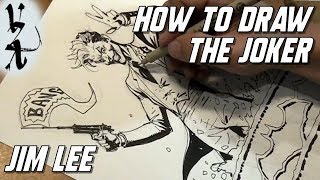 Jim Lee  How To Draw The Joker