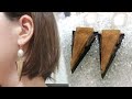 【UVレジン】Seriaの新モールドレビューとピアス作り