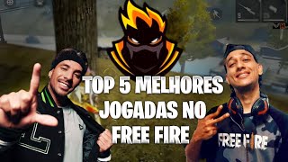 TOP 5 MELHORES JOGADAS NO CENÁRIO FREE FIRE