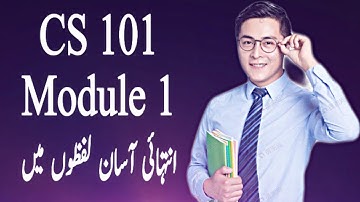 CS101 updated Short lecture / Module no 1 / Introduction to computing / VU Short Lecture