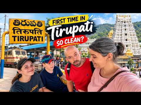 FIRST TIME In Tirupati, Andhra Pradesh… India’s CLEANEST Temple City? 🇮🇳