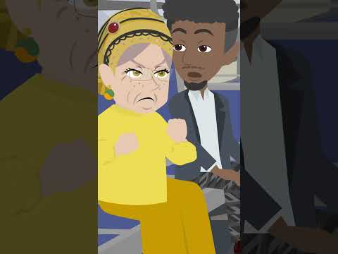 قصة مضحكة العجوز و سائق الحافلة Shorts