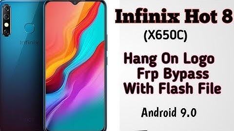 How to flash software infinix hot 8 x650c