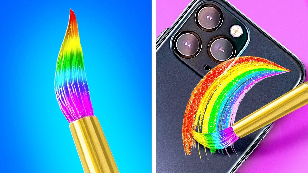 IDEE ARTISTICHE FANTASTICHE 🌈 Fai da te e creazioni arcobaleno per tutti