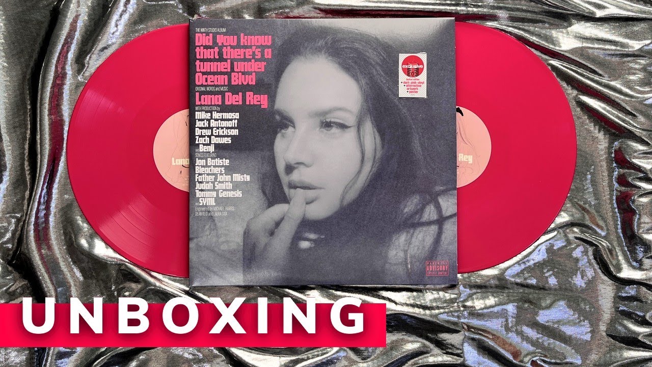 Lana Del Rey - “Did you know that there’s a tunnel under Ocean Blvd”  (Target Exclusive, Vinyl)