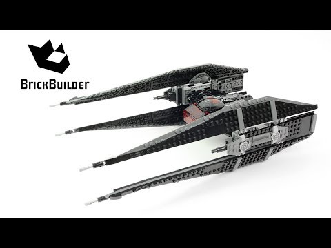 LEGO STAR WARS 75179 Kylo Ren TIE Fighter Speed Build for Collecrors Collection The Last Jedi (2/18)