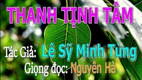 THANH TINH TÂM