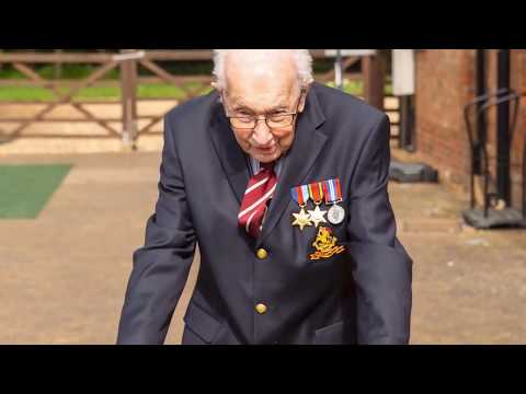 Second World War vet raises millions for the U.K.'s NHS