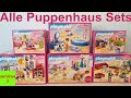 Alle Playmobil Puppenhaus Sets auspacken seratus1 Küche Bad Jugendzimmer Babyzimmer Schlafzimmer