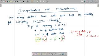 Understanding Memory Access: How many address lines and data lines required to access 64K*8 memory Wealth