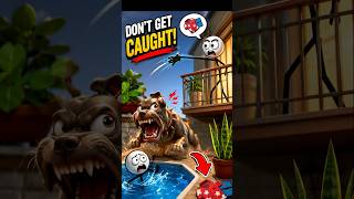 Only 1% Can Steal These Clothes Without Getting Caught! 🐶😱 #stickrobbershorts #gaming