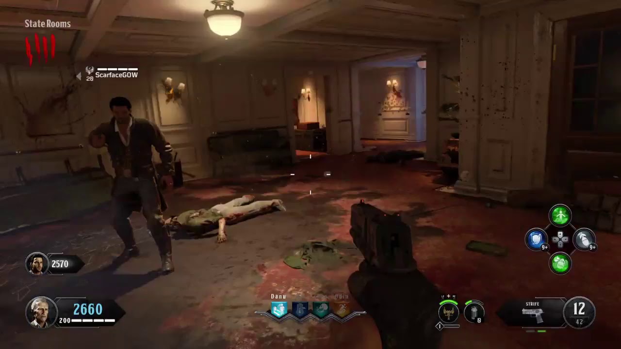 Call Of Duty BO4 Zombies GAMEPLAY trying to solve Easteregg in Titanic