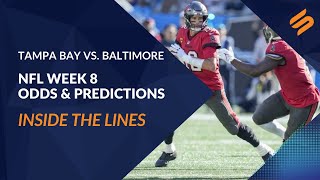 Ravens vs. Buccaneers Point Spread: NFL Week 8 Odds, Prediction