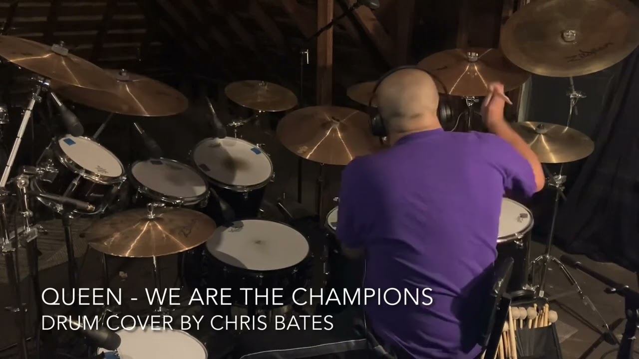 Queen - We Are the Champions (Drum Cover) [Studio Version]