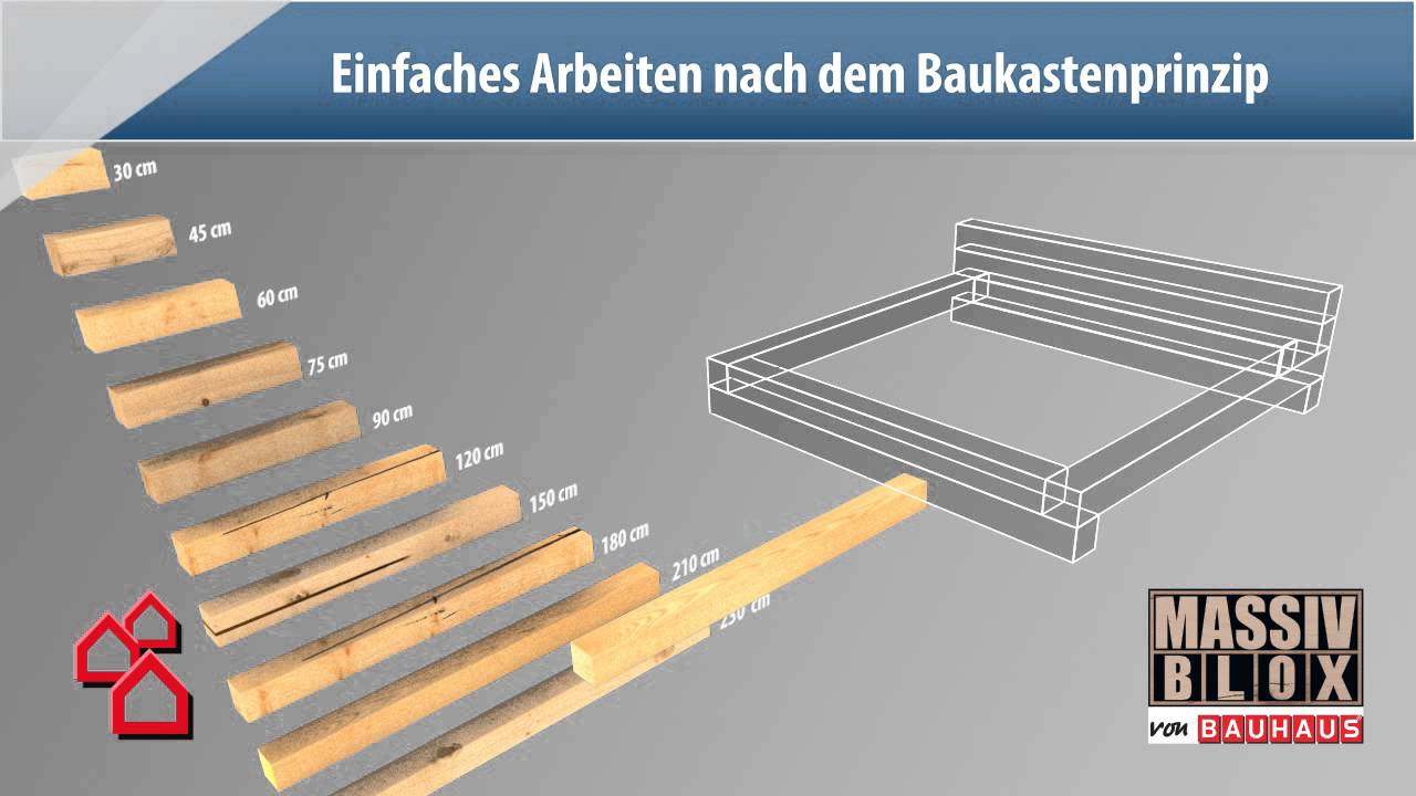 Bauhaus tv produktvideo: massiv blox youtube