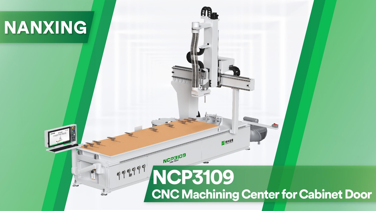 One-stop solution! Nanxing CNC Machining Center NCP3109 - YouTube