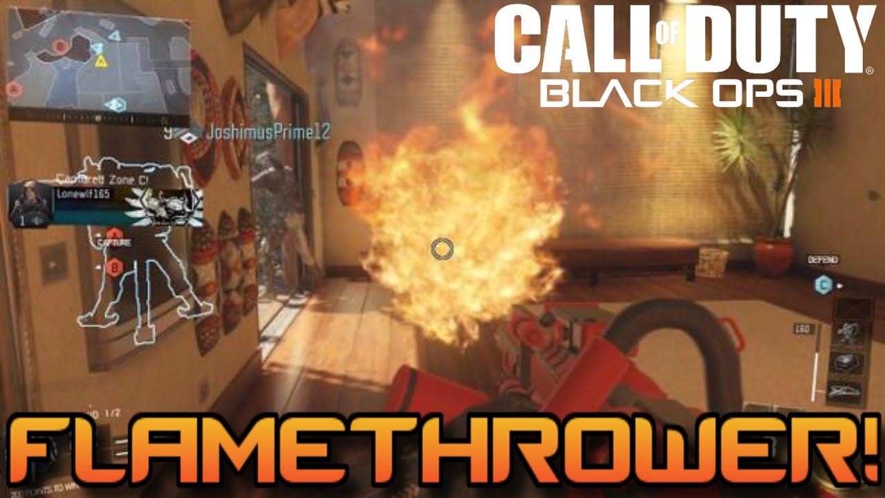 Call of Duty: Black Ops 3 Multiplayer Gameplay - Flamethrower ...