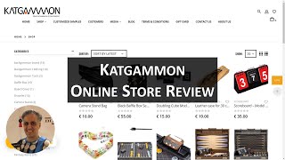 Katgammon Backgammon Online Store Review