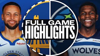 NBA 미네소타 115-116 골든스테이트 땡겨티비 하이라이트