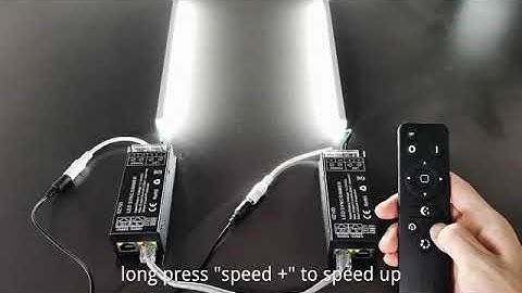 HX-RFBT001-DIM LED Dimmer Demo video