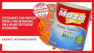 Verniz Anti Chamas Fosco Maza 3,6 Litros Com Certificação – Shop