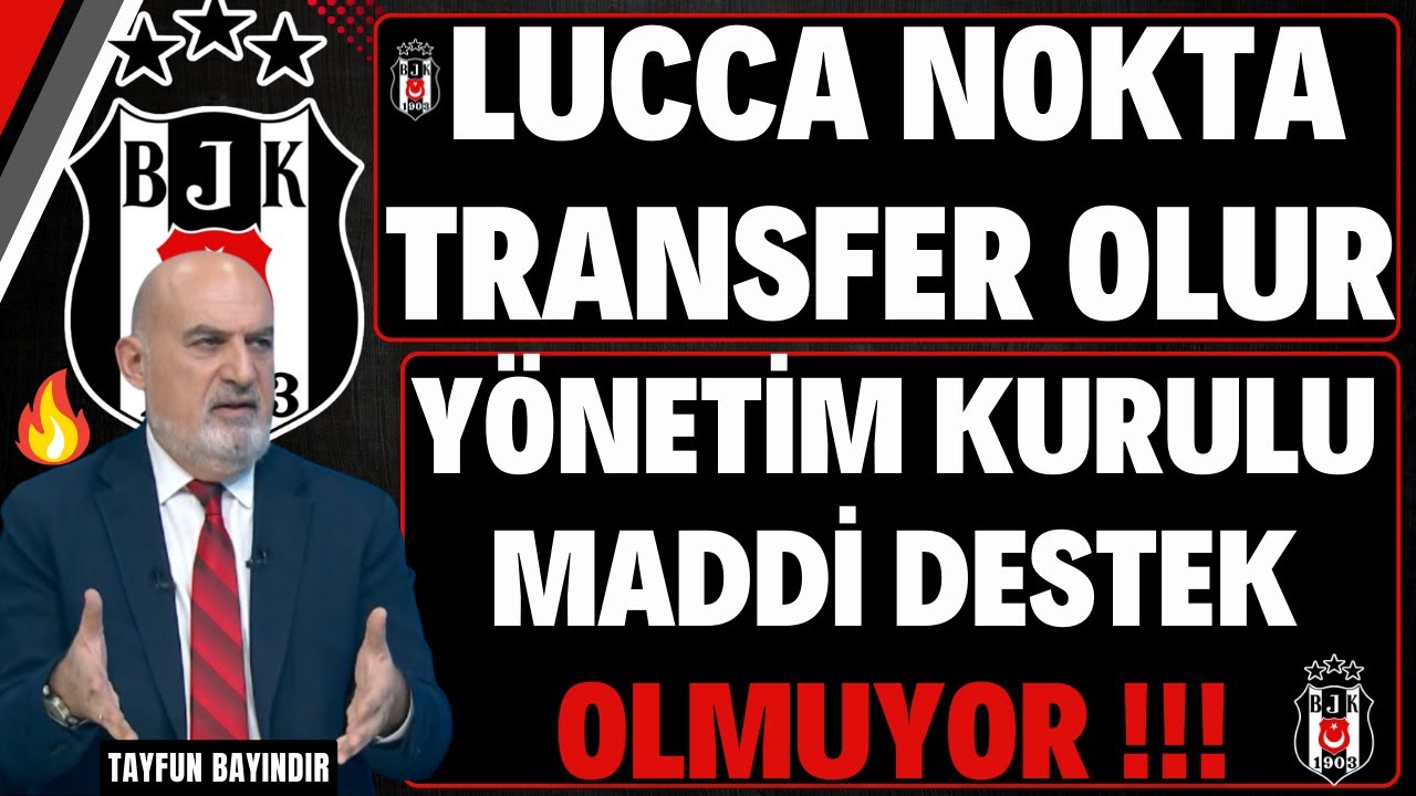 LUCCA NOKTA TRANSFER OLUR ! BAŞKAN'A MADDİ DESTEK VERİLMİYOR !