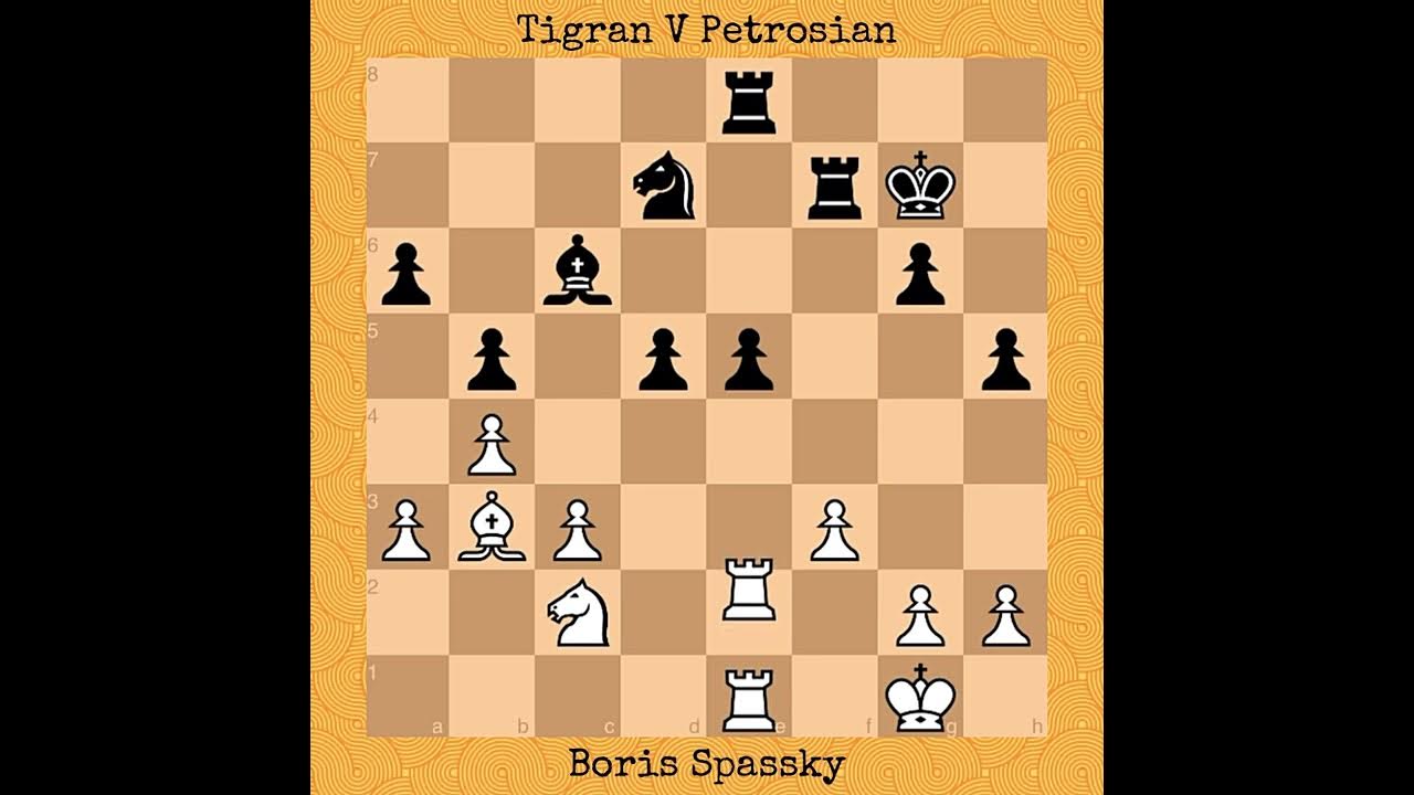 Boris Spassky vs Tigran Petrosian • World Championship, 1966 