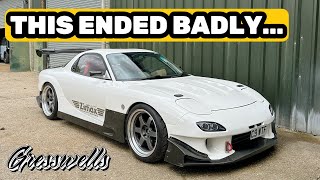 CRAZY RX7 FD IN THE WORKSHOP