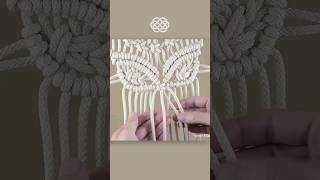 DIY Butterfly Wall Hanging EASY #macrame