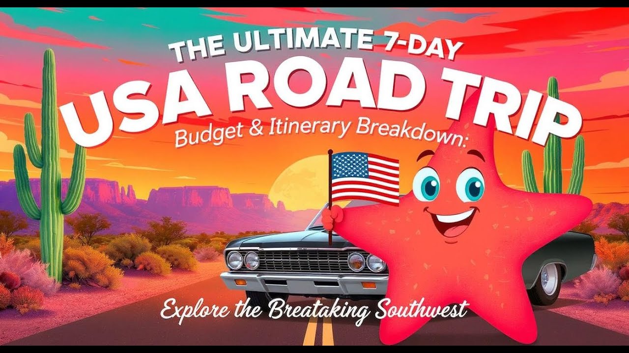The Ultimate 7-Day Southwest USA Road Trip: Budget & Itinerary Breakdown 