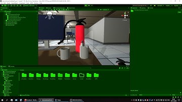 Unity Fire Extinguisher Prefab/Particle System Test