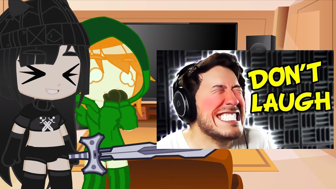 Mob Talker React to Try Not to Laugh #4 By Markiplier