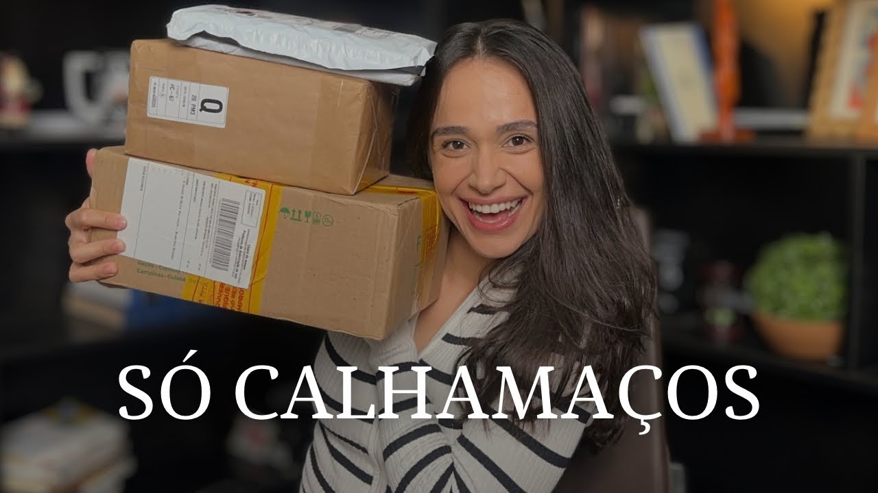 UNBOXING DE LIVROS CALHAMAÇOS | Os Livros Livram