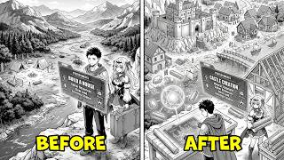 AFTER BEING EXILED, WEAK ADVENTURER DISCOVERS A SECRET POWER & EMPTY LANDS | MANGA RECAP