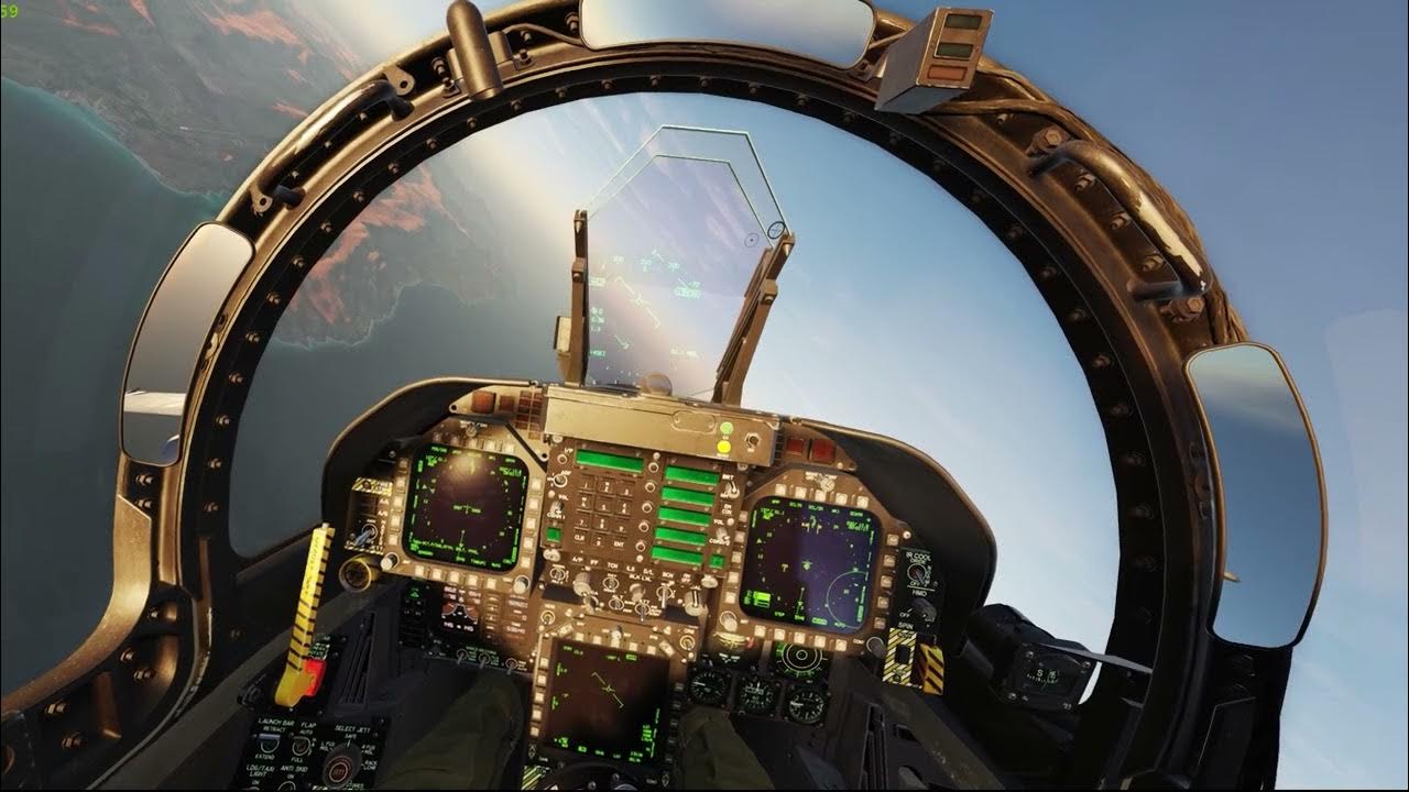 Air Refuel in VR - F/A-18 - DCS World - YouTube