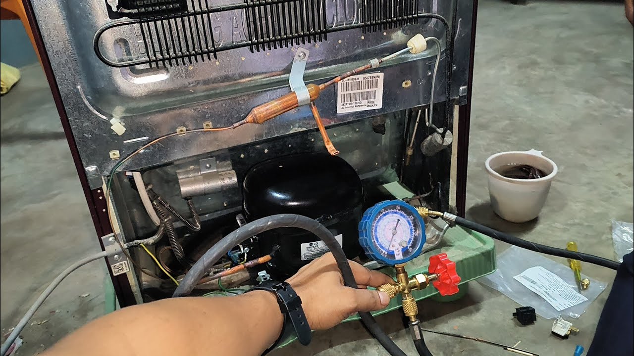 How To Charge A Fridge Compressor www.youtube.com