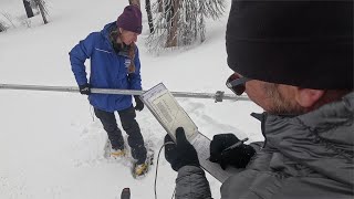 'Plenty of water this year': Snowpack measurements show promising levels near Idaho City