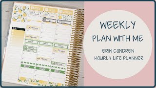 WEEKLY PLAN WITH ME | ERIN CONDREN HOURLY LIFE PLANNER WITH PLANNER KATE STICKERS | AUGUST 3-9