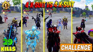 😱 OMG !! 8 X-SUIT IN THE SAME MATCH, THIS ENEMY WITH 4 X-SUIT \& MYTHIC GOLDEN MCLAREN  VS ME IN BGMI