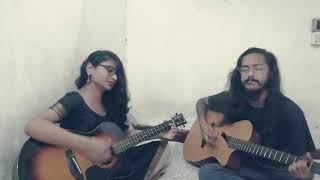 Video thumbnail of "NOSTO COVER BY SNEHAALINA CHAKRABORTY AMD SPECIAL THANKS TO DUMPY BAGCHI(GUITARIST' OF PRITHIBI)"