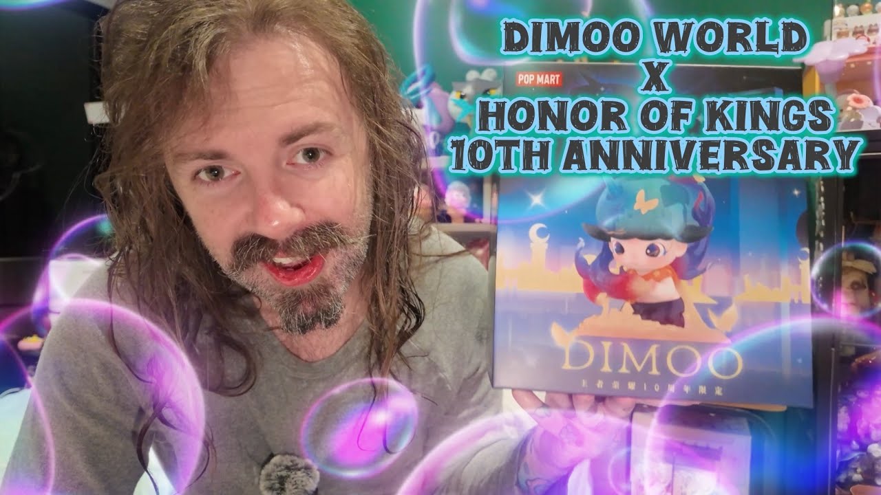Unboxing the magical Dimoo World x Honor of Kings 10th Anniversary